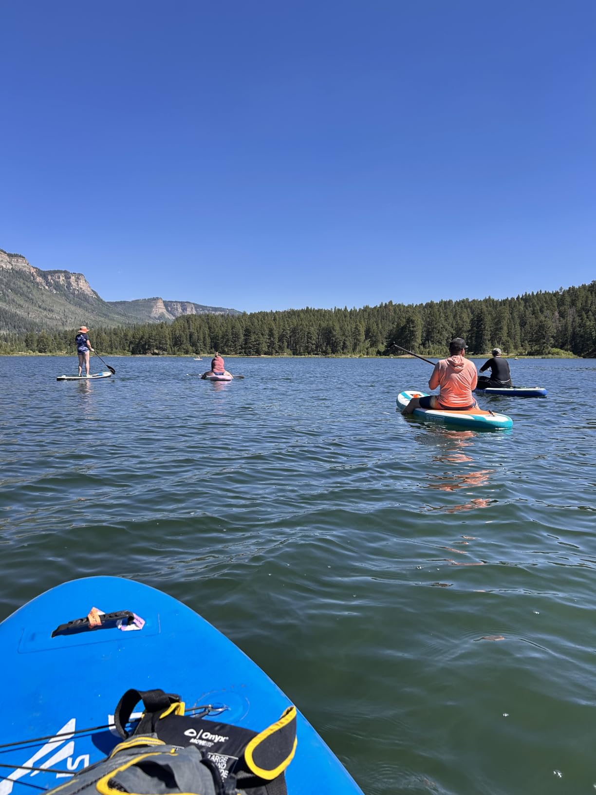 Roc Inflatable Stand Up Paddle Board with Premium SUP Paddle Board Accessories, Wide Stable Design, Non-Slip Comfort Deck for Youth & Adults customer photo 1
