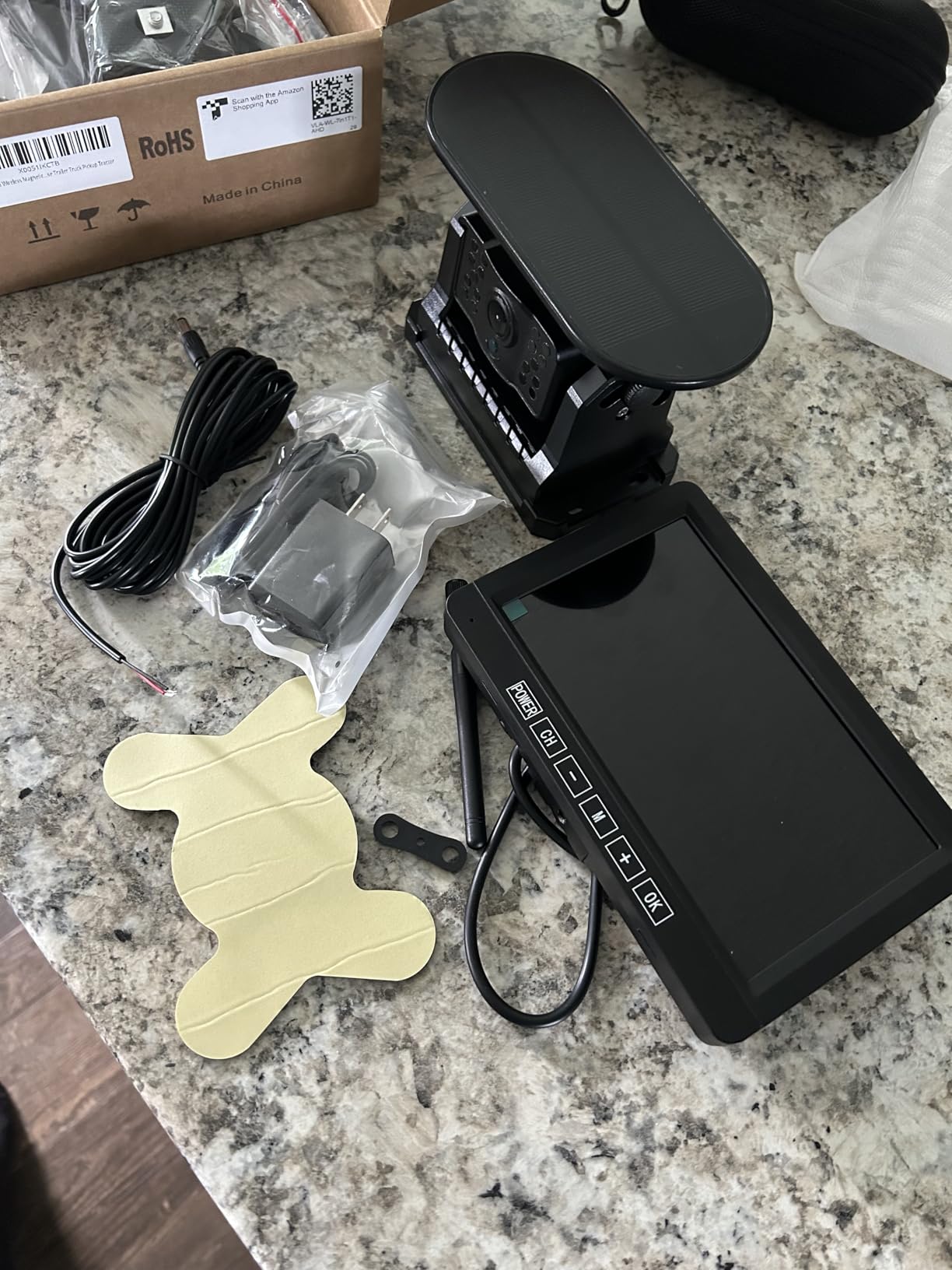 Dual Wireless Magnetic Backup Camera for Trailer - 7