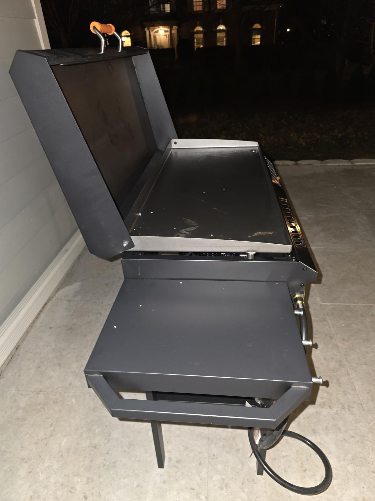 Veralune 55,000 BTU 4+1 Burner Gas Grill with Infrared Side Burner, Porcelain Cast Iron Grates & Stainless Steel Build for Fast Heating, Easy Cleaning, Ideal for Outdoor Kitchens, Patios & Backyards customer photo 1