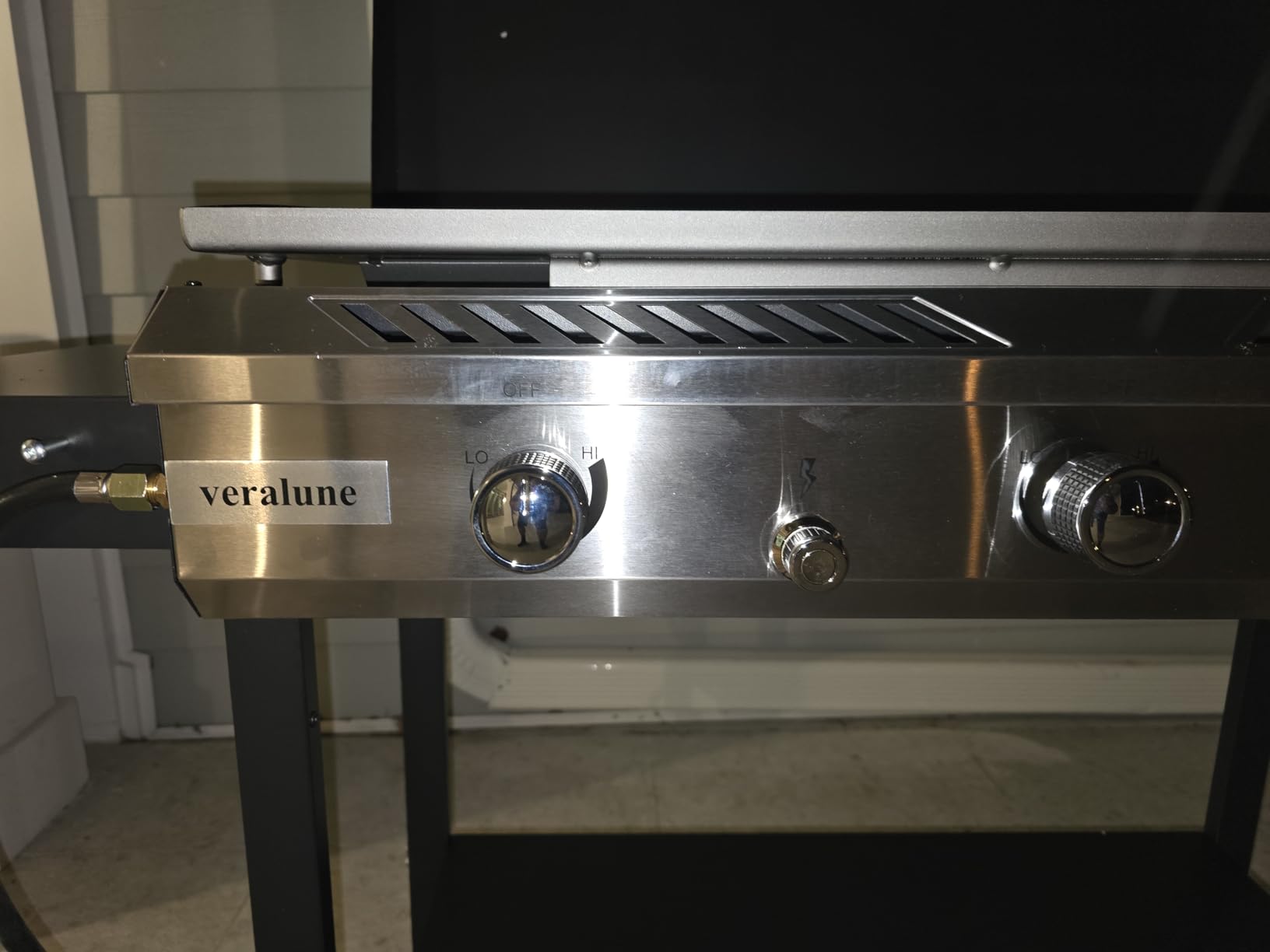 Veralune 55,000 BTU 4+1 Burner Gas Grill with Infrared Side Burner, Porcelain Cast Iron Grates & Stainless Steel Build for Fast Heating, Easy Cleaning, Ideal for Outdoor Kitchens, Patios & Backyards customer photo 2