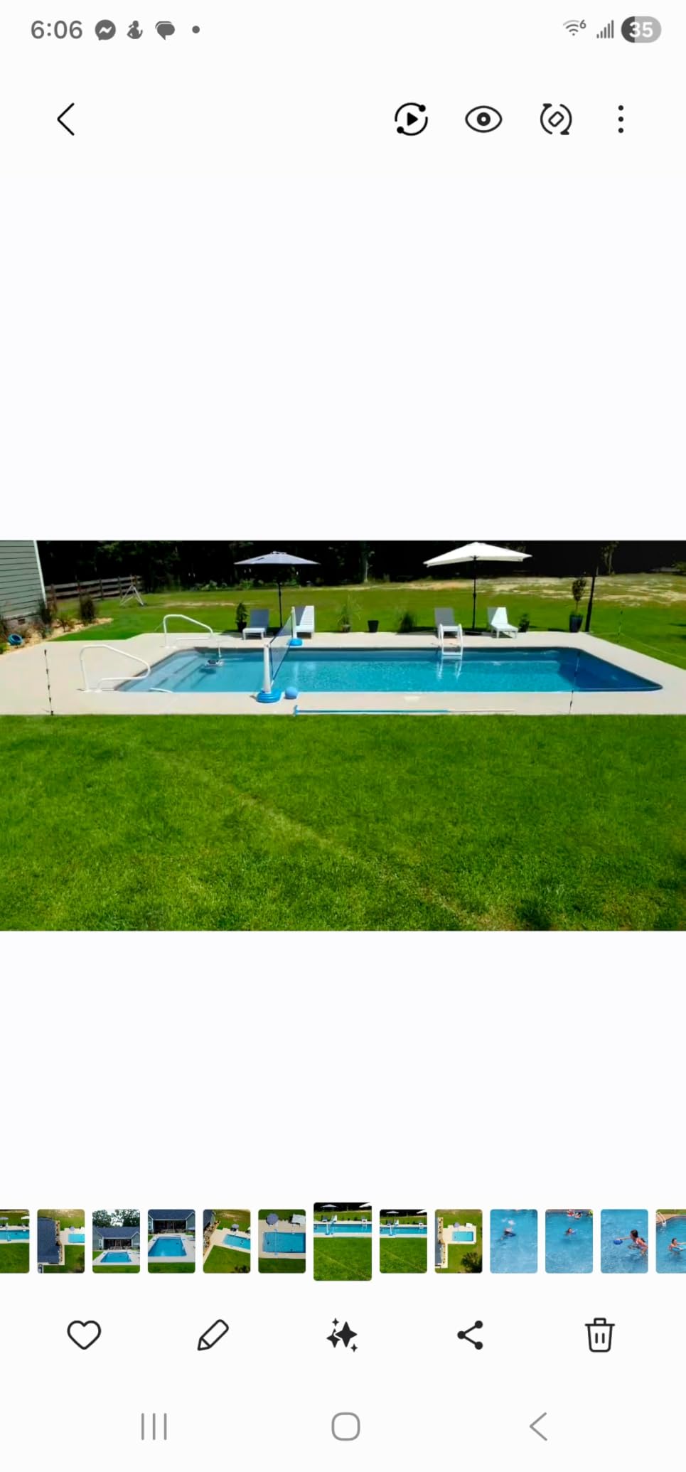 Beatbot AquaSense 2 Ultra Cordless Robotic Pool Cleaner for Complex Pools, Mapping with AI Camera, 5-in-1 Cleaning, Smart Surface Parking, Skimmer with APP Control, Water Clarification - Dark Green customer photo 2