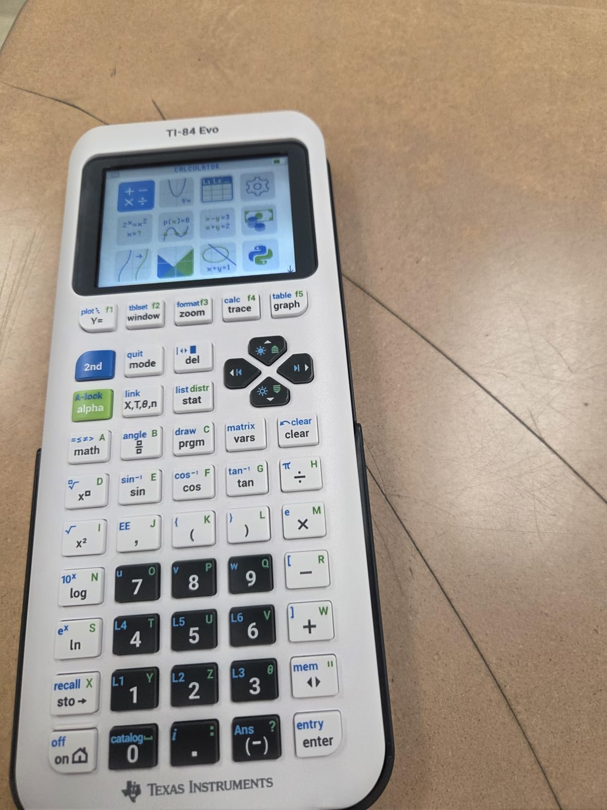 Texas Instruments TI-84 Evo Graphing Calculator | USB-C Charging, Python Programming, Faster Performance customer photo 1