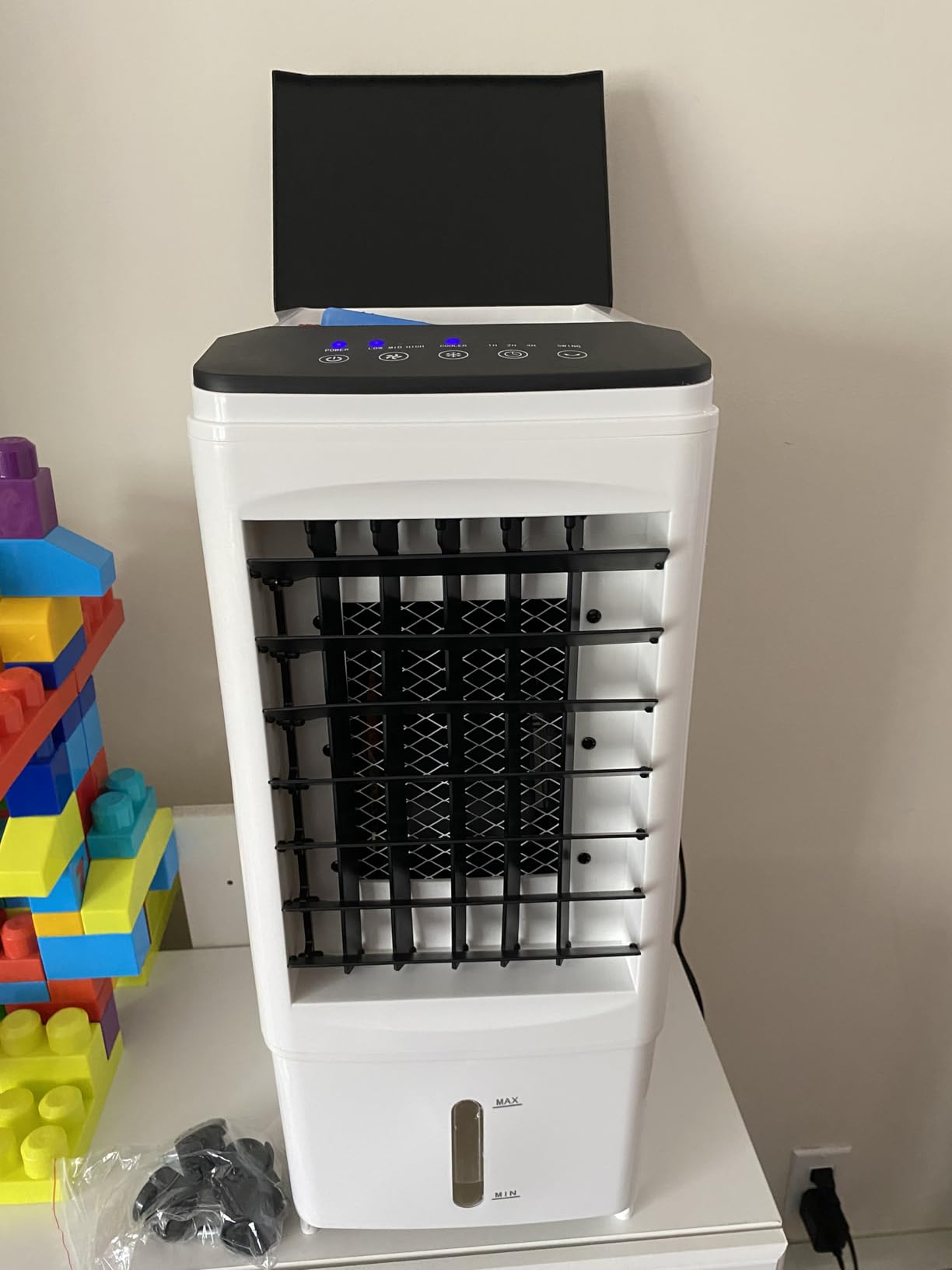 Portable Air Conditioners, 3-IN-1 Evaporative Swamp Air Cooler 8L, Windowless Portable AC with Remote, Fast Cooling, 7H Timer, Oscillation 90°, 3 Modes Air Conditioner Portable for bedroom, office customer photo 2
