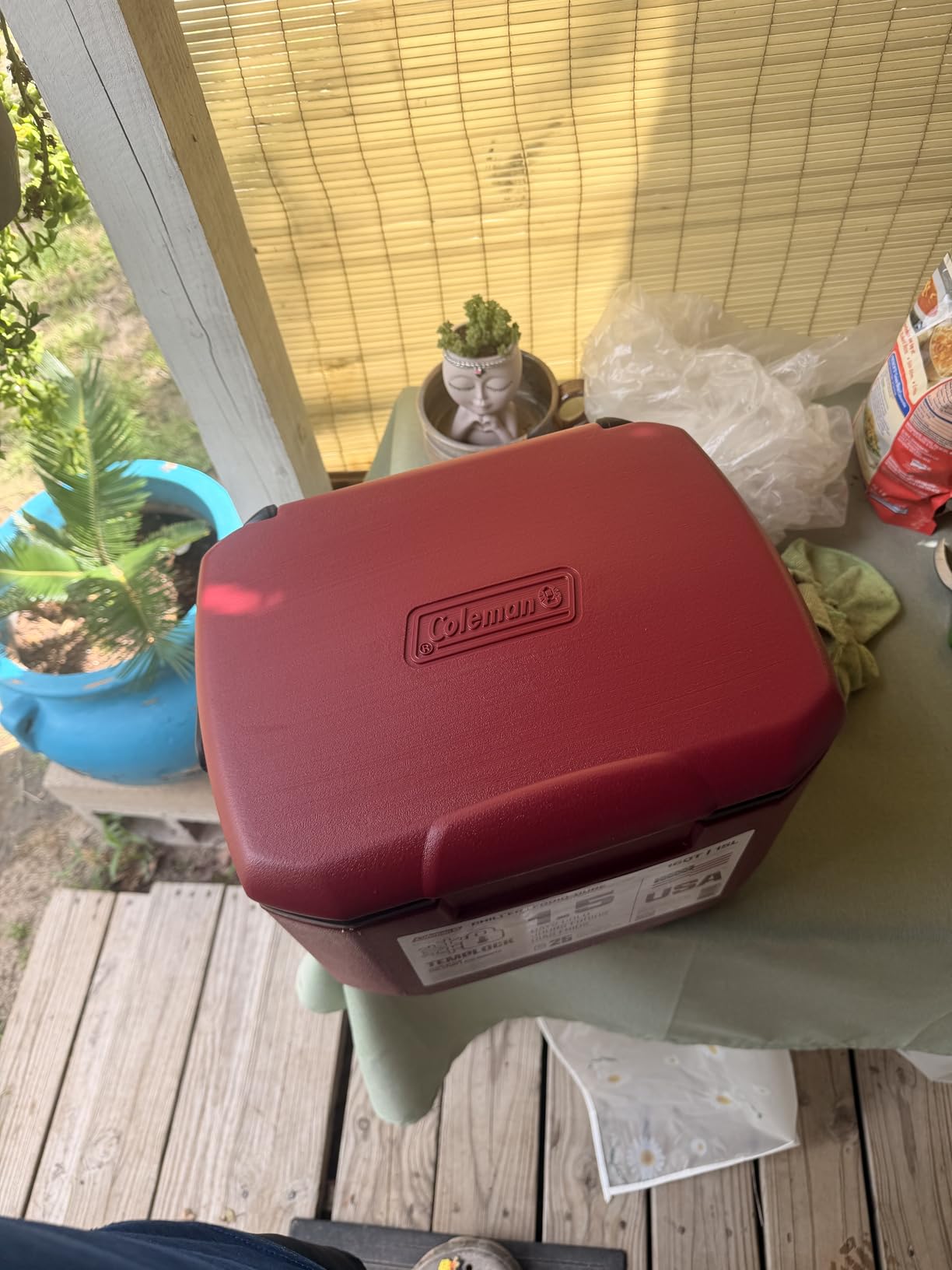 Coleman Chiller 9/16/30/48/60qt Cooler with Ice Retention, Leak Resistant, Great for Camping, Concerts, Sports, and More customer photo 2