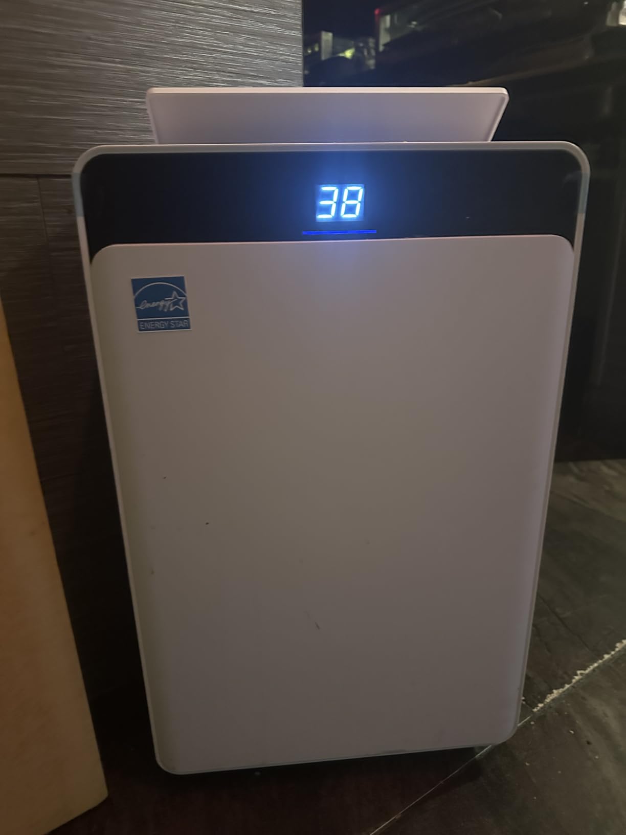 Ludatido 2026 Upgraded ENERGY STAR Dehumidifier, 80 Pint/Day, 5000 Sq.Ft for Whole Home & Basement, 1.72 Gal Tank, 35dB Quiet, Child Lock, Sleep/Fan/Dry Modes, 24H Timer & Auto Continuous Drain customer photo 1