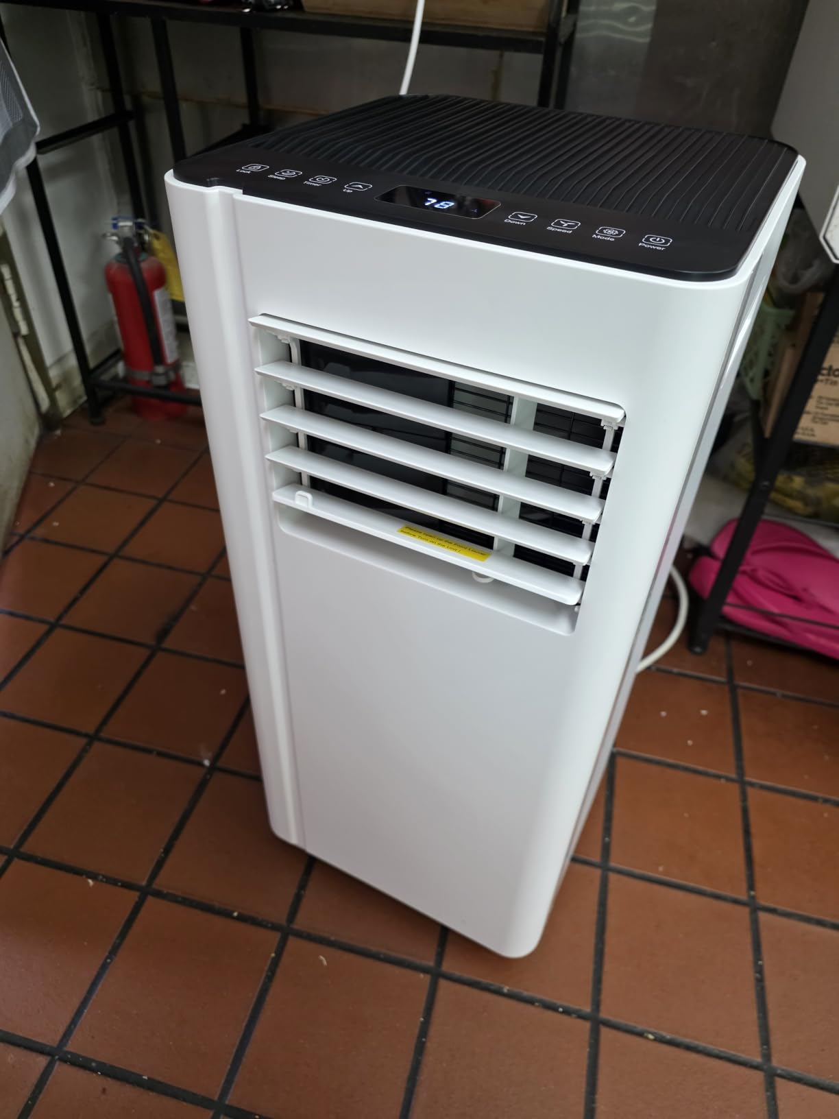 16000 BTU Portable Air Conditioners with WiFi APP, 5-in-1 Portable AC Unit for Large Room up to 750 Sq.Ft with Fast Cooling, Dehumidifier, Fan, Quiet 40dB Sleep Mode, 24H Timer for Home, Office customer photo 1