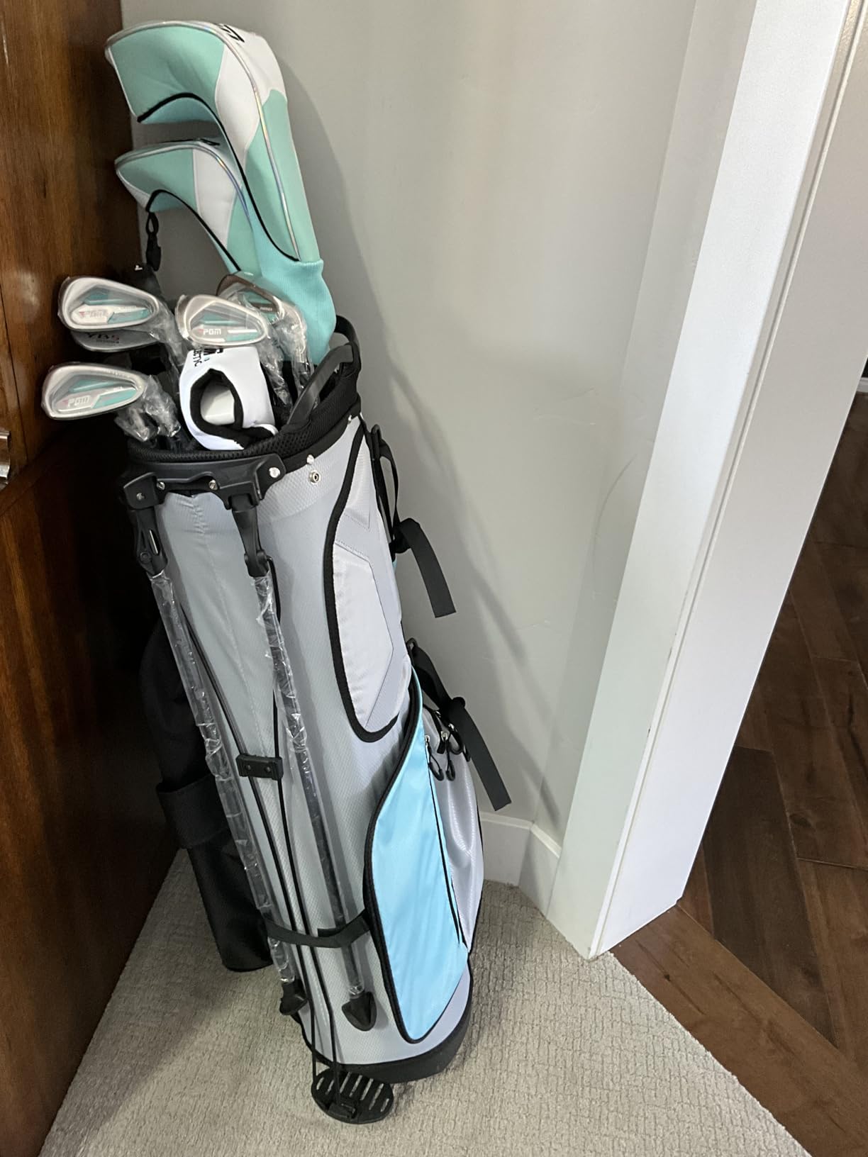 PGM Women's Oversea 9/12 Pieces Complete Golf Club Set with High-Strength Thin Face Design 460cc Driver - Golf Stand Bag & Headcovers customer photo 1