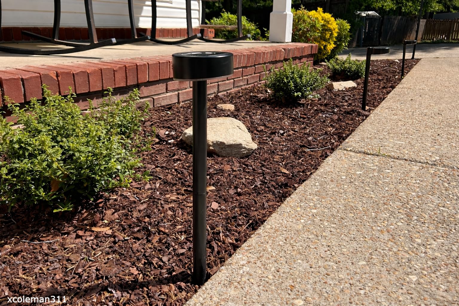 ELECLINK 12 Pack Solar Pathway Lights Outdoor, Solar Powered Landscape Path Light with Bigger LED Lens, Brighter Up to 12 Hrs Waterproof Outdoor Solar Light for Yard Garden Walkway Driveway Sidewalk customer photo 1