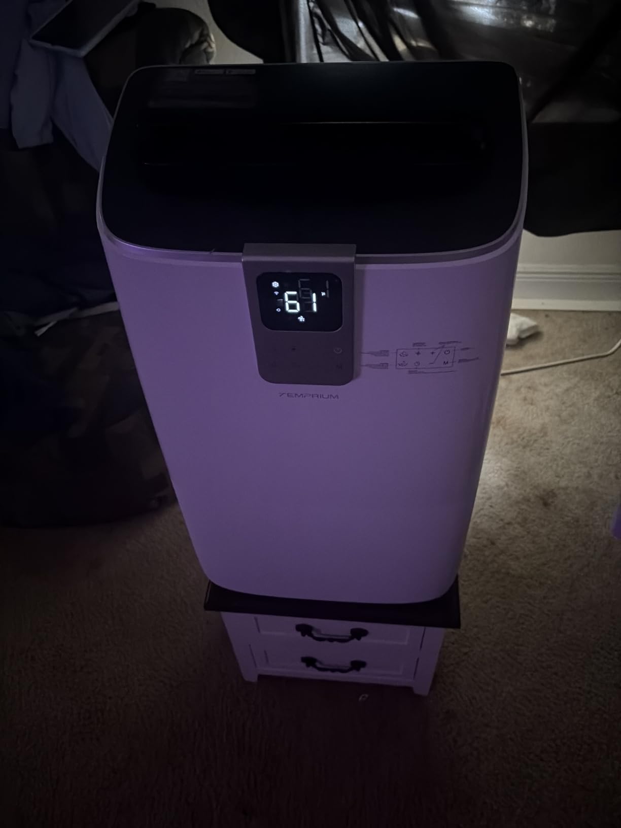 14,000 BTU Smart Portable Air Conditioner for Large Rooms up to 750 Sq.ft, 41dB Quiet Efficient AC Unit with App & Voice Control, 4-in-1 Cooling, Dehumidifier, Fan, No-Drain Self-Evaporating customer photo 2