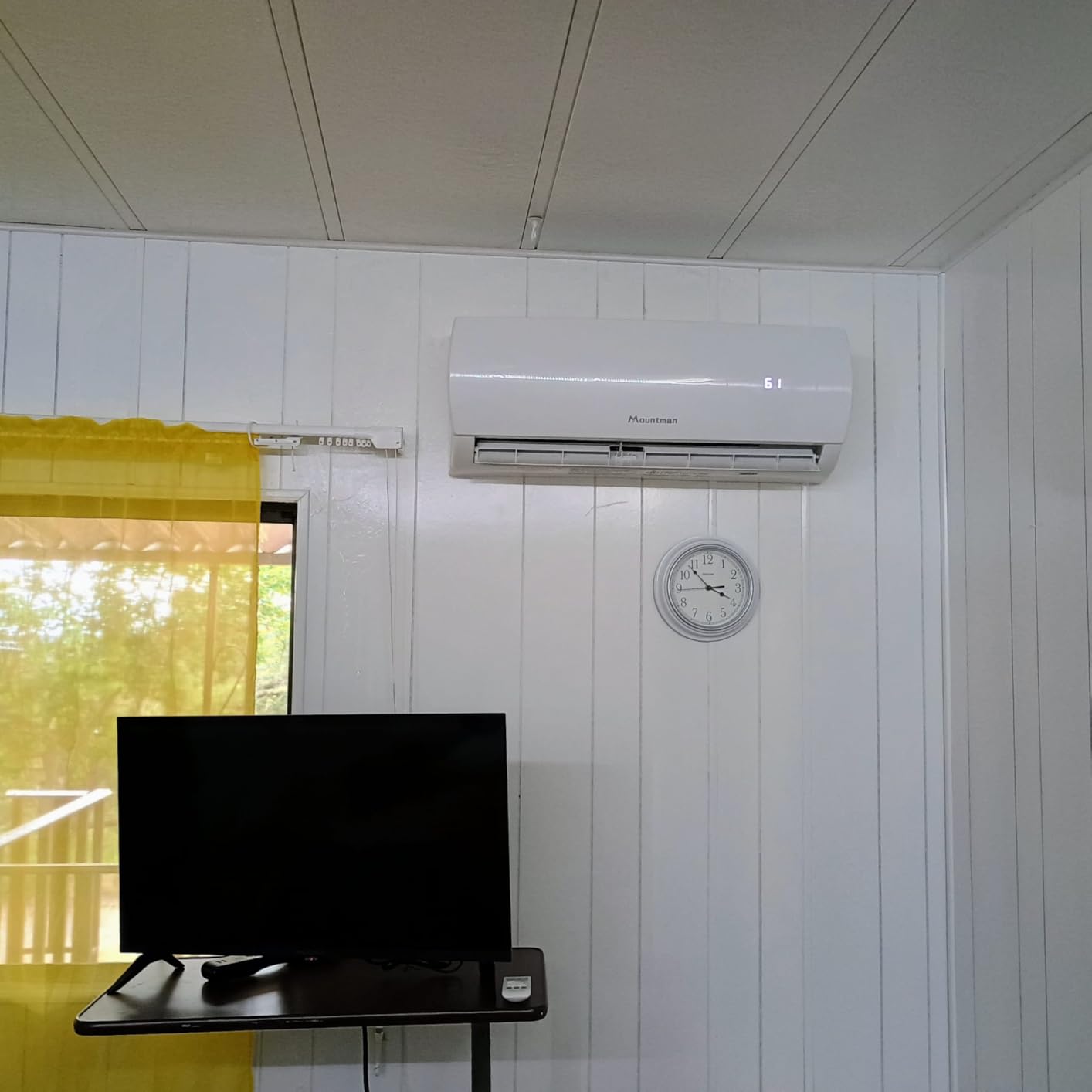 Mountman 12000BTU Mini Split AC/Heating System, 115V 19 SEER2 Energy Efficient Mini Split Air Conditioner with Heat Pump, Cools Up to 750sq.ft, Ductless Inverter AC Unit with Pre-Charged Condenser customer photo 1