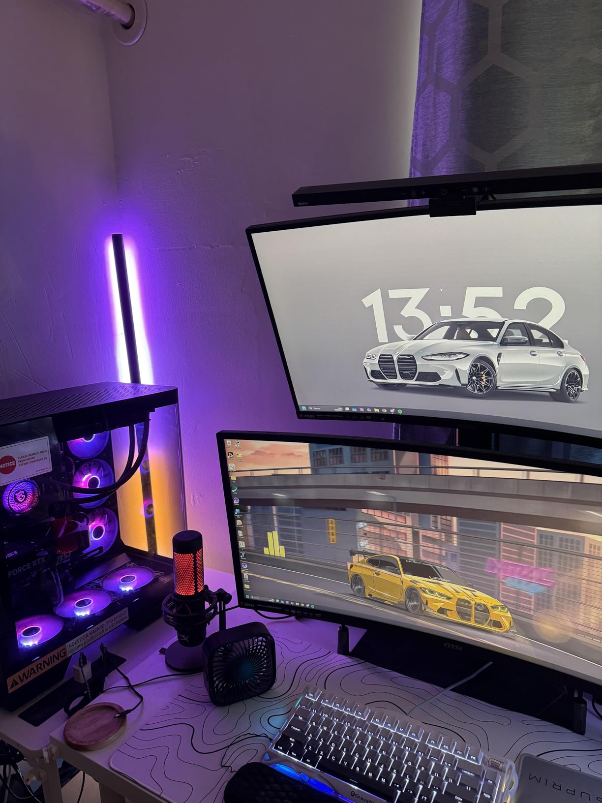 msi Vision ZS Gaming Desktop PC | AMD Ryzen 7 9800X3D | NVIDIA GeForce RTX 5070 12GB | 32GB DDR5 RAM | 2TB NVMe SSD | 360mm AIO Liquid Cooling | Wi-Fi 6E | Windows 11 Home | VR Ready | 9NVP-2068US customer photo 2
