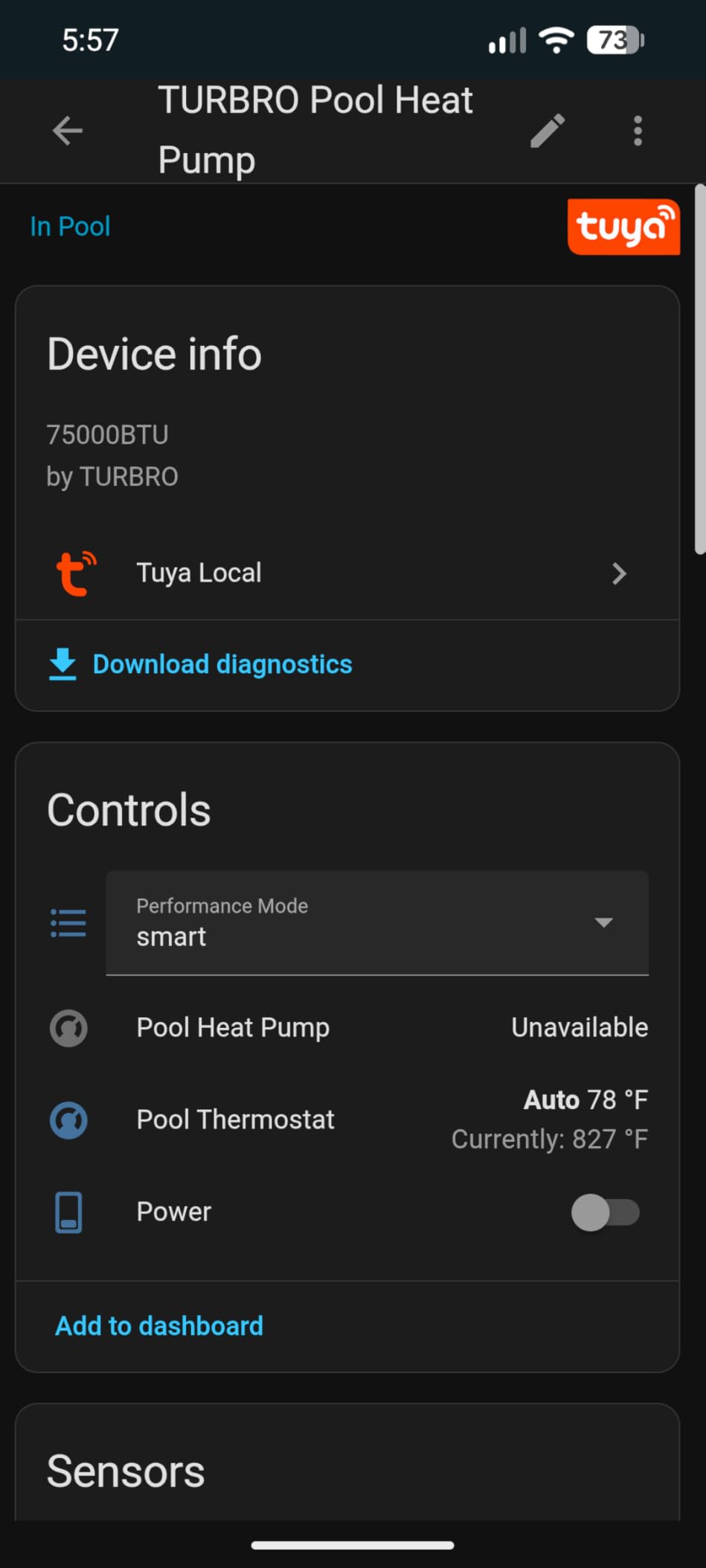 TURBRO 58,000 BTU Inverter Swimming Pool Heat Pump, Up to 18,000 Gallons, Up to 15.8 COP, Smart WiFi Control, Heating & Cooling for Inground and Above Ground Pools, 220-240V, Beluga B58V customer photo 2