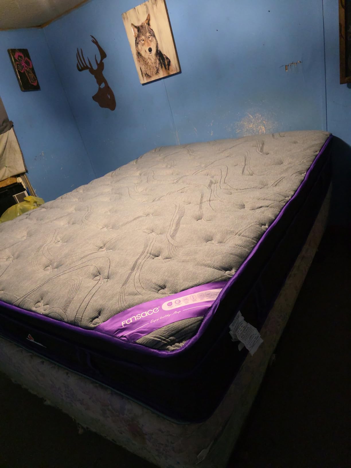 King Size Mattress, 14 Inch Deluxe Hybrid King Mattress in a Box, Cooling-Gel Memory Foam & Pocket Springs, Medium Firm, Pressure Relief, Extra Edge Support, 365-Night Trial (2026 Upgraded Support) customer photo 1