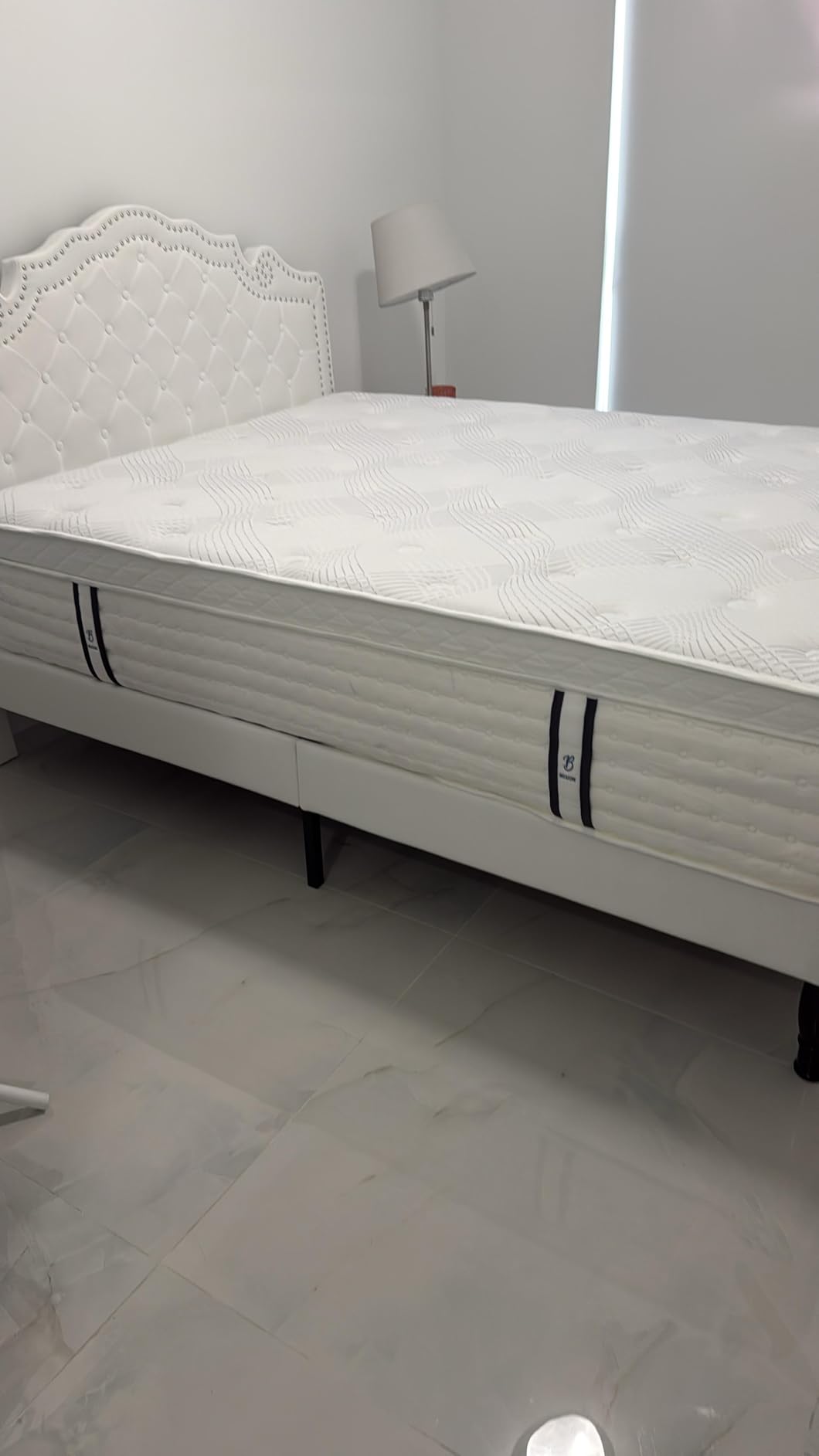 BedStory 14 Inch Medium Firm Queen Mattress, Luxury Hybrid Mattress in a Box for Zoned Pressure and Back Pain Relief, Signature Collection Deep Sleep Mattresses, 10 Years Warranty, 365 Nights Trial customer photo 1
