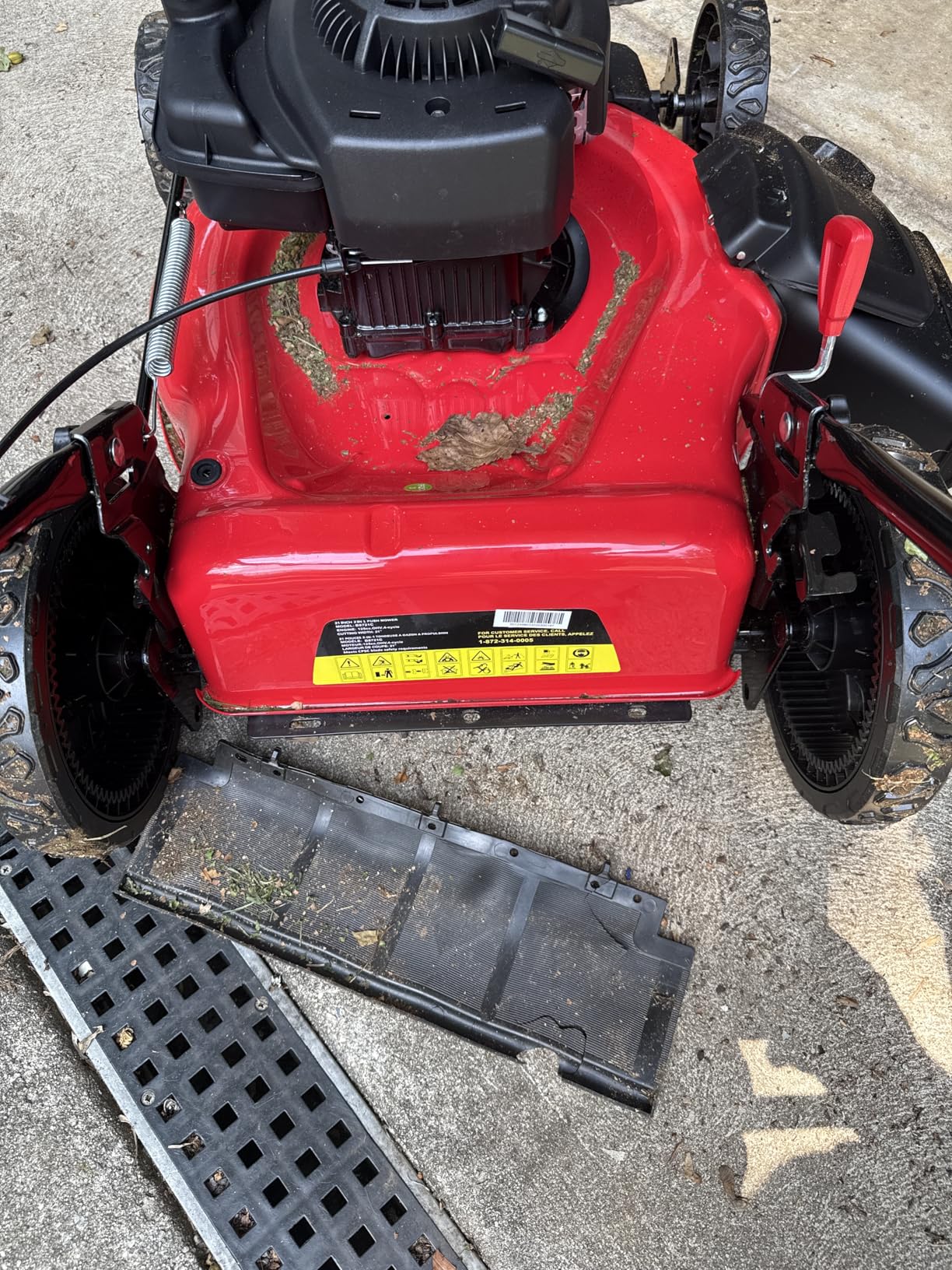 PowerSmart 21-Inch 3-in-1 Gas Self-Propelled Lawn Mower, 170CC OHV Engine, Bagging/Mulching/Rear Discharging, 6 Cutting Heights, Durable Steel Deck, Rear-Wheel Drive, for Garden, Yard customer photo 1