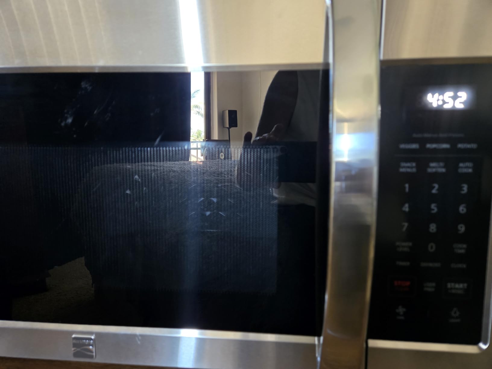 Kenmore Over-the-Range Microwave - 1000 Watts, 300 CFM Vent Fan, Preset Cooking Controls, Child Lock, LED Lighting, 1.7 cu. ft. Capacity, Stainless Steel customer photo 2