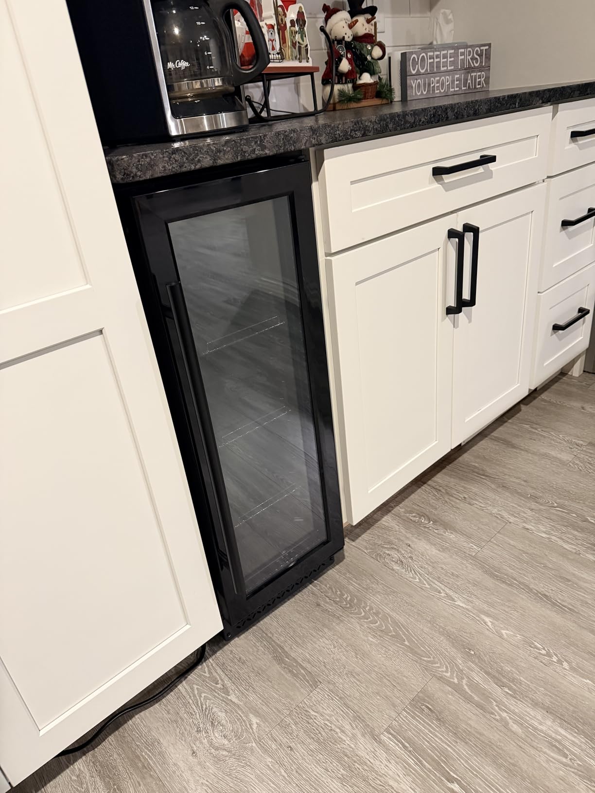 24-Inch Outdoor Beverage Refrigerator, Under Counter Drink Fridge 180 Cans, Built-In or Freestanding Waterproof Stainless Steel Door, Outdoor Refrigerator for Patio & Commercial Use for Beer, Soda, Wine customer photo 1