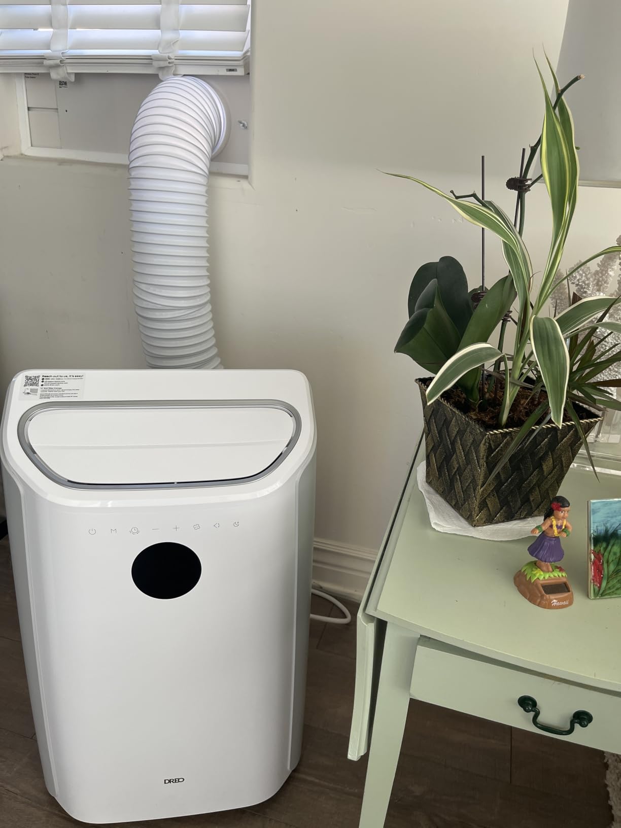DREO Inverter Dual-Hose Portable Air Conditioners 740S, High Efficiency, 14000 BTU ASHRAE (10000 BTU DOE) 42dB Quiet Smart AC Unit, Drainage-Free, APP/Voice/Remote Control customer photo 2