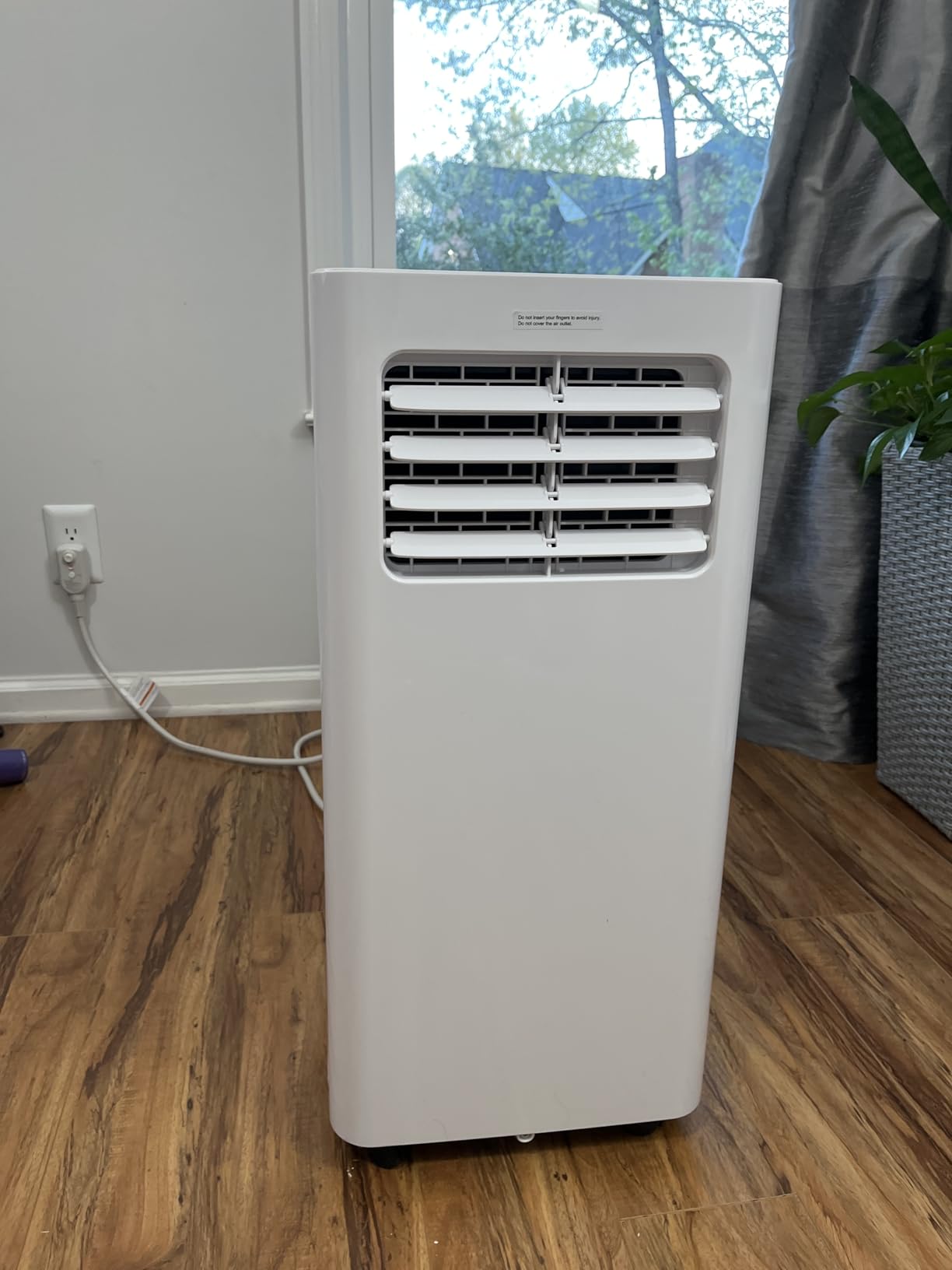 Feelfunn 10,000 BTU Portable Air Conditioner - Cools 450 Sq. Ft., 3-in-1 Portable AC Unit with Cool/Fan/Dehumidifier/Sleep, Quiet AC with LED Display, Remote & 24H Timer, for Bedroom, Dorm, Apartment customer photo 1