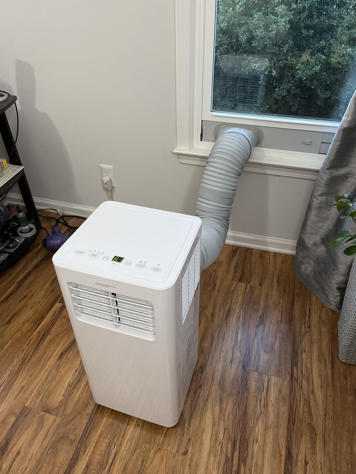 Feelfunn 10,000 BTU Portable Air Conditioner - Cools 450 Sq. Ft., 3-in-1 Portable AC Unit with Cool/Fan/Dehumidifier/Sleep, Quiet AC with LED Display, Remote & 24H Timer, for Bedroom, Dorm, Apartment customer photo 2