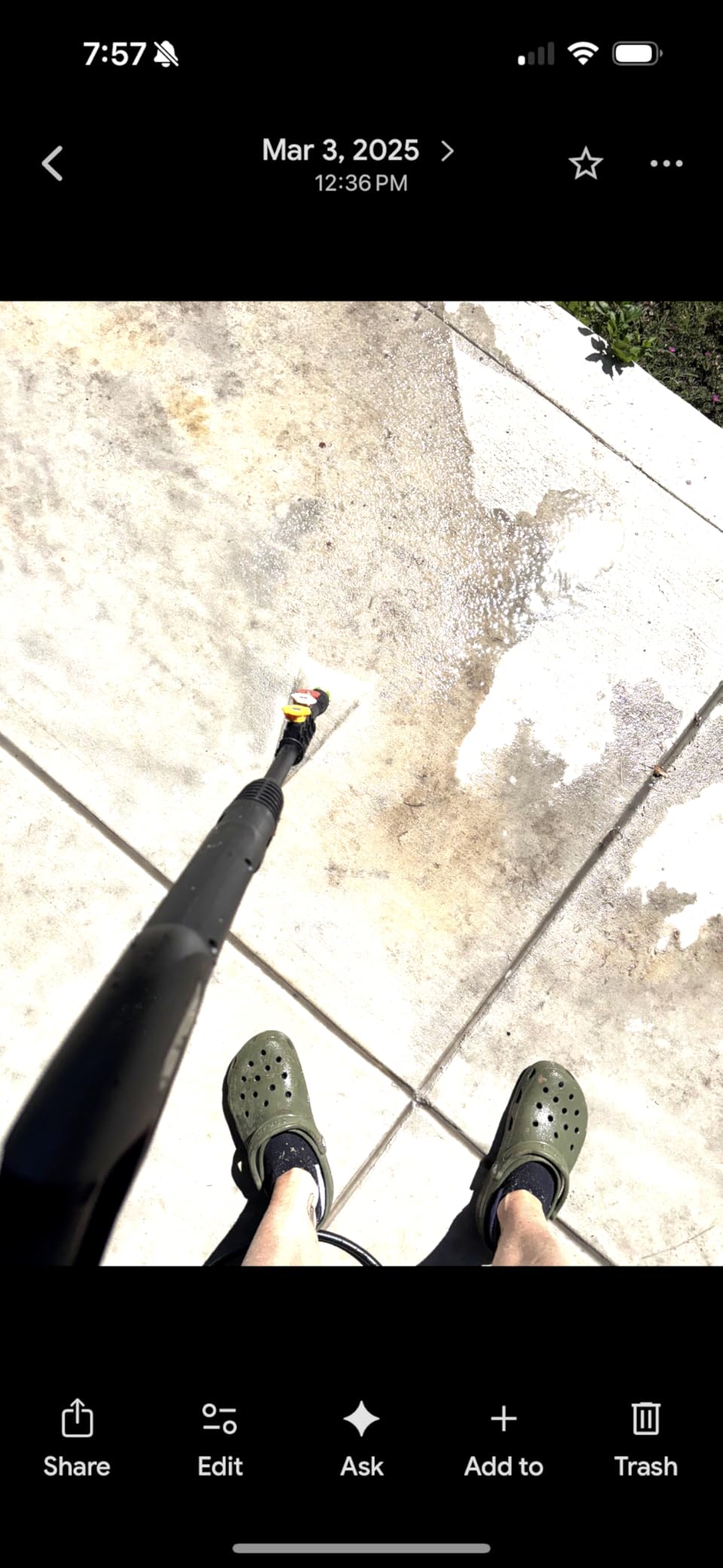 Gas Powered Pressure Washer 4200 PSI Gas Power Washer 4.0 GPM 212CC Commercial High Pressure Washer, with Spray Gun and Extension Wand, 5 Quick Connect Nozzles, Copper Pump, EPA/CARB/ETL (Black) customer photo 2