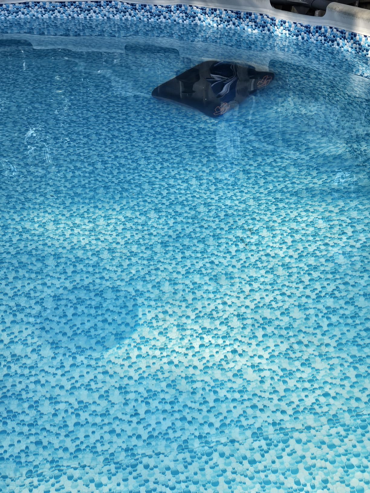 iGarden Robotic Pool Cleaner, Cordless Pool Vacuum for All Pool Shapes, 4H Runtime, Intelligent Navigation & AI Timer, Cleans Floor, Walls & Waterline, Touchscreen & App Control, 4L Filter, Obsidian customer photo 2