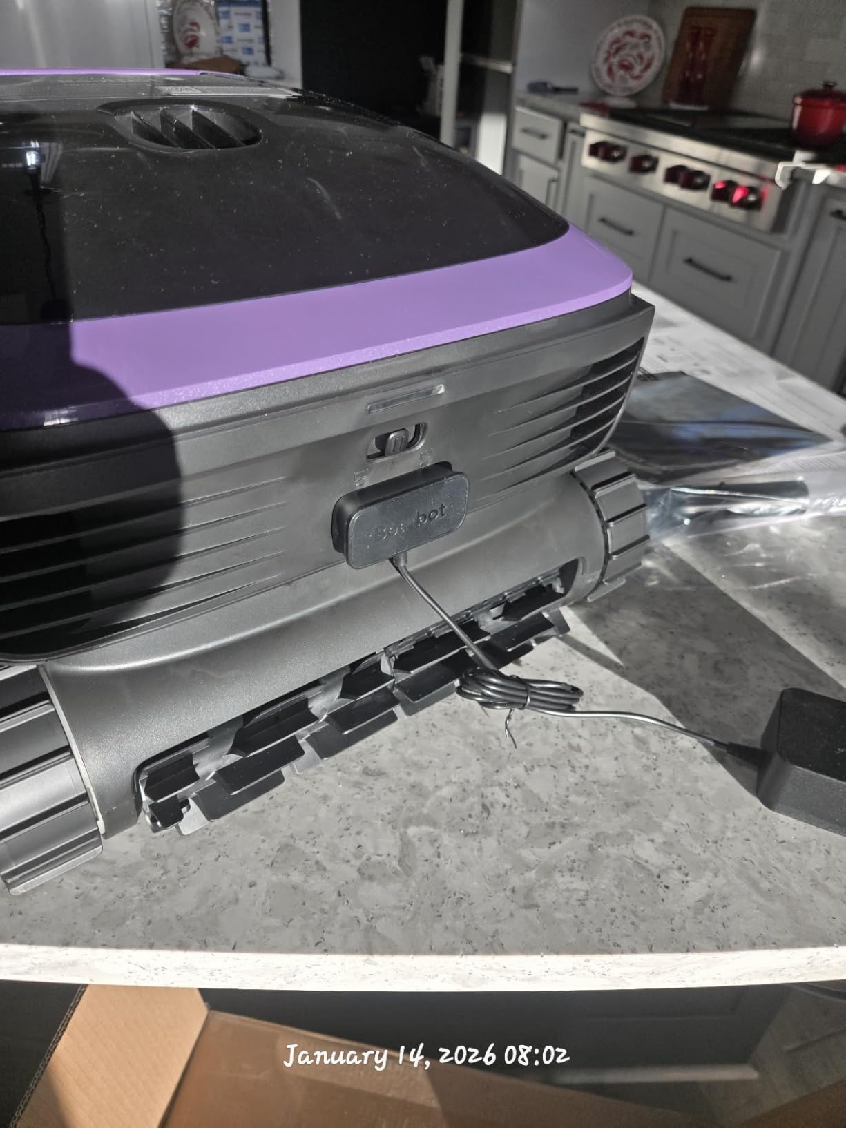 Beatbot Sora 70 Pool Vacuum Robot, 360-Degree Top-to-Bottom Cleaning, Smart Surface Parking, 6L Capacity, 6800GPH Super Power for Above & In-Ground Pools Up to 3,200 sq. ft, Lavender Purple customer photo 2