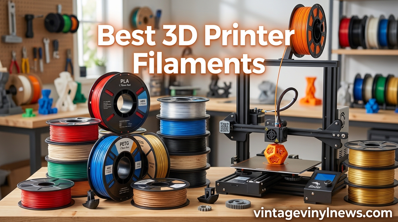 Best 3D Printer Filaments