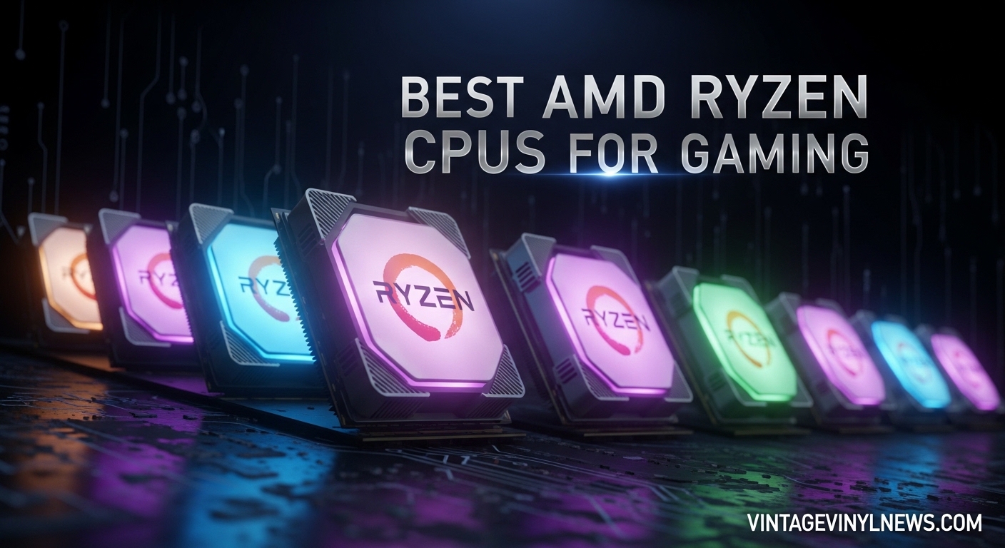 Best AMD Ryzen CPUs for Gaming