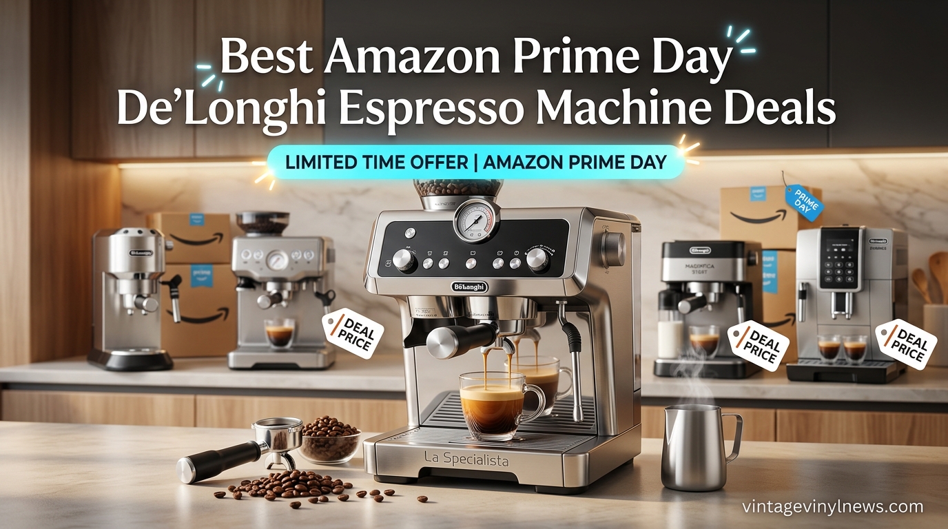 Best Amazon Prime Day De'Longhi Espresso Machine Deals