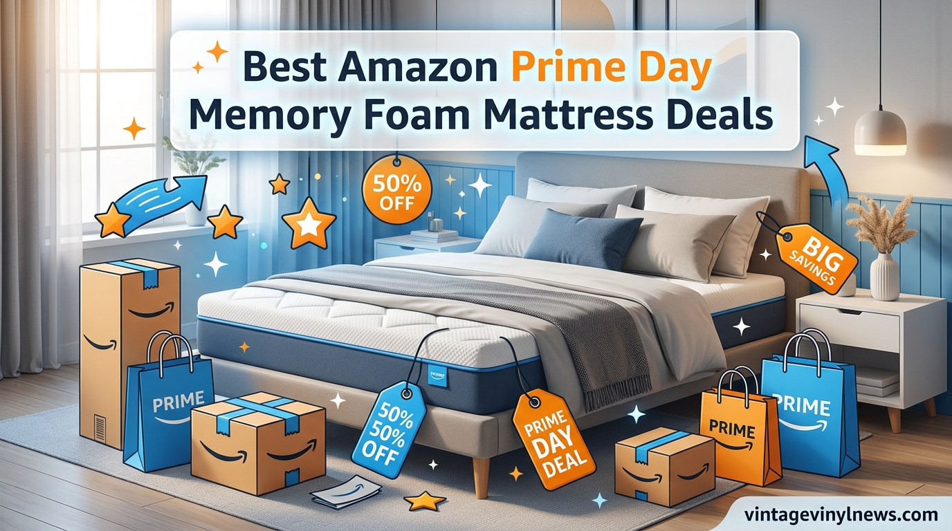 Best Amazon Prime Day Memory Foam Mattress Deals