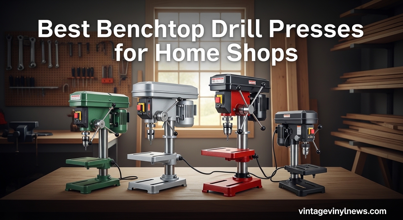 Best Benchtop Drill Presses for Home Shops