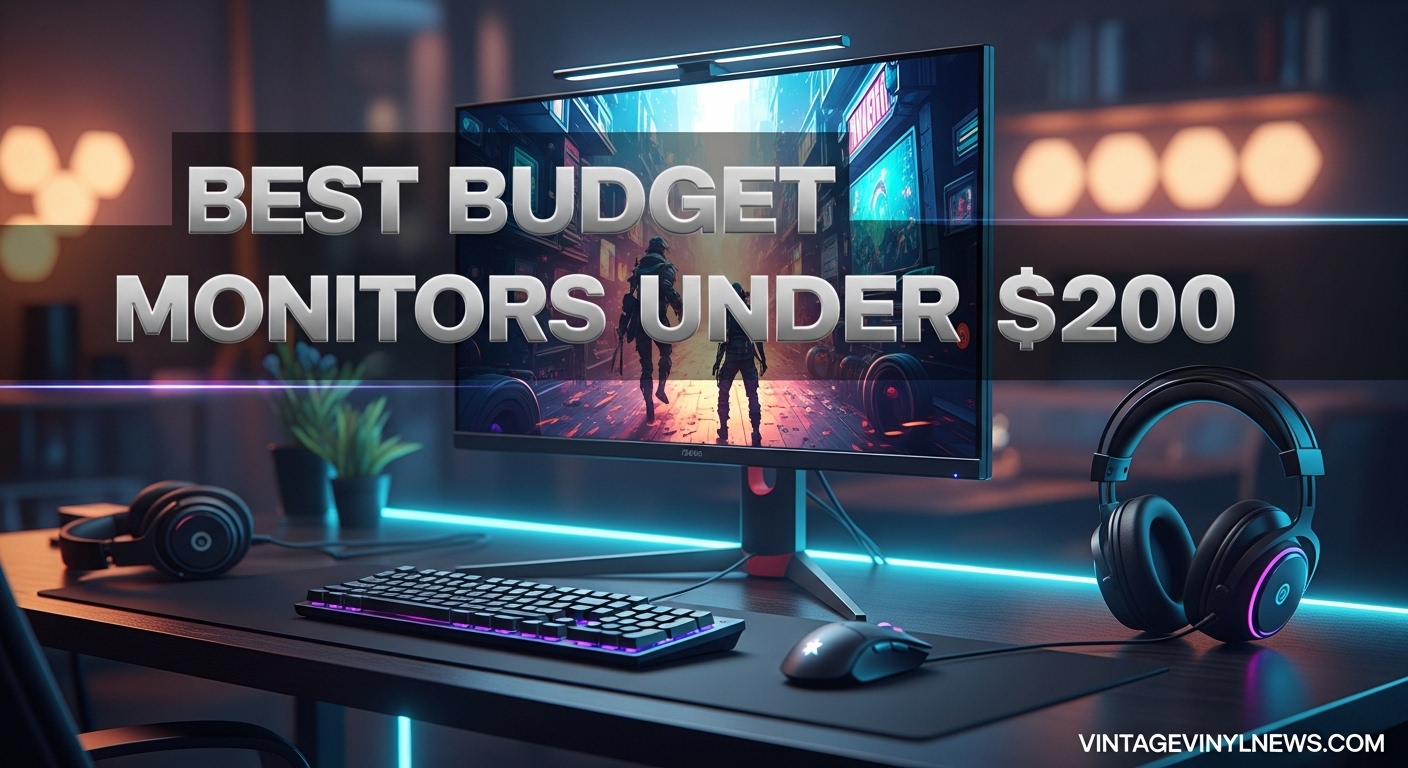 Best Budget Gaming Monitors Under $200