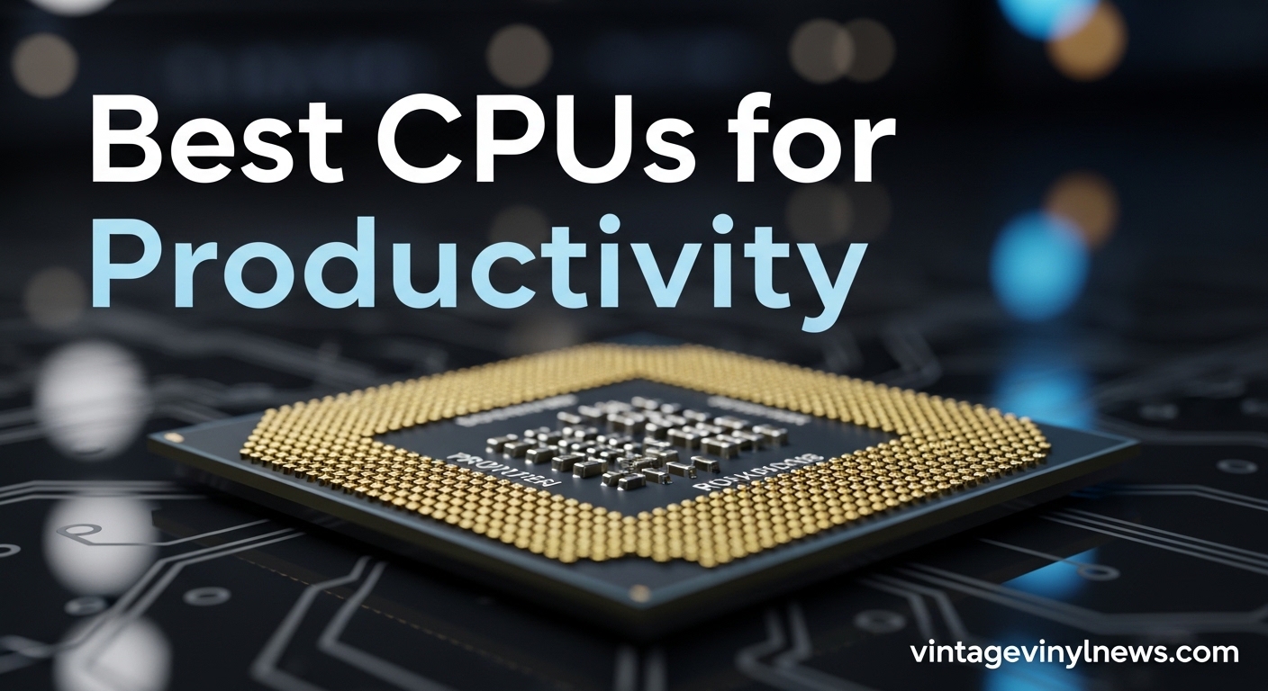 Best CPUs for Productivity
