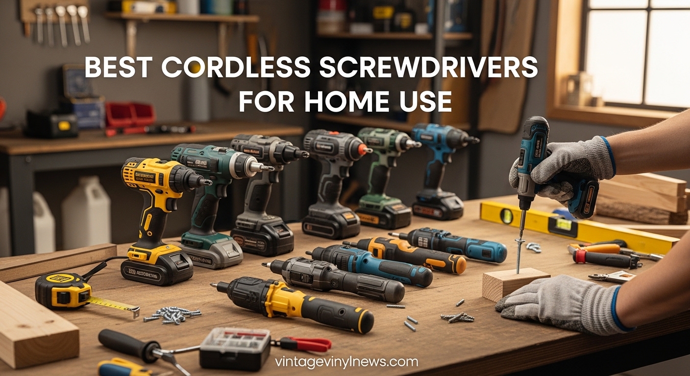 Best Cordless Screwdrivers for Home Use