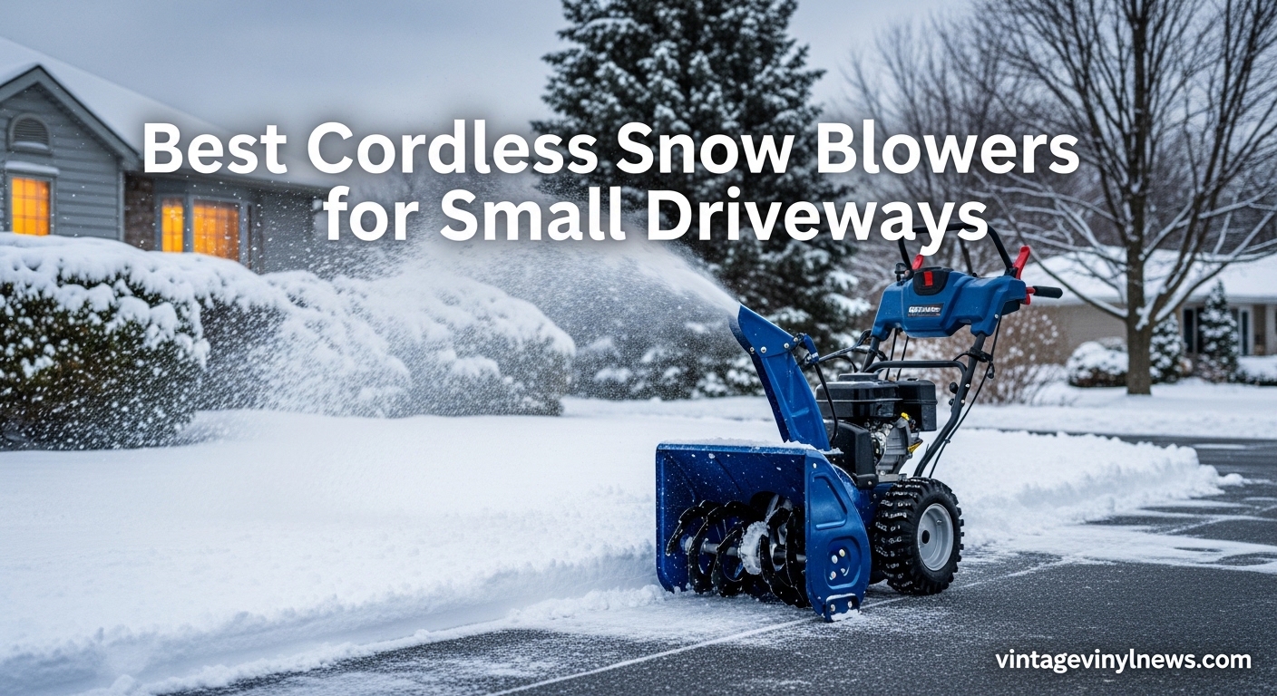Best Cordless Snow Blowers for Small Driveways