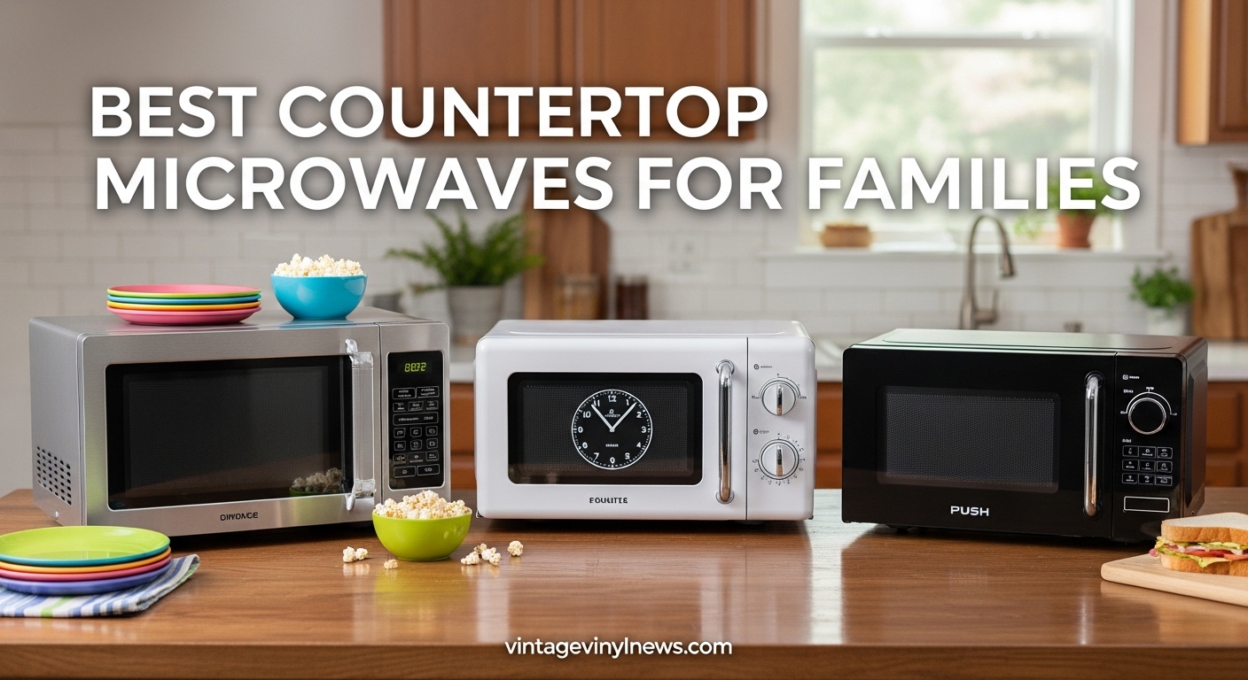Best Countertop Microwaves for Families