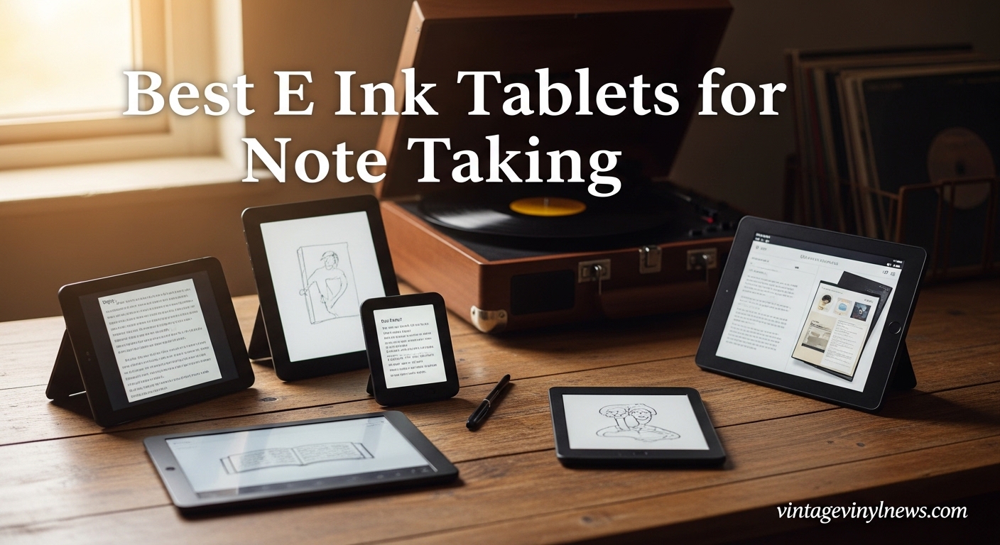 Best E Ink Tablets for Note Taking