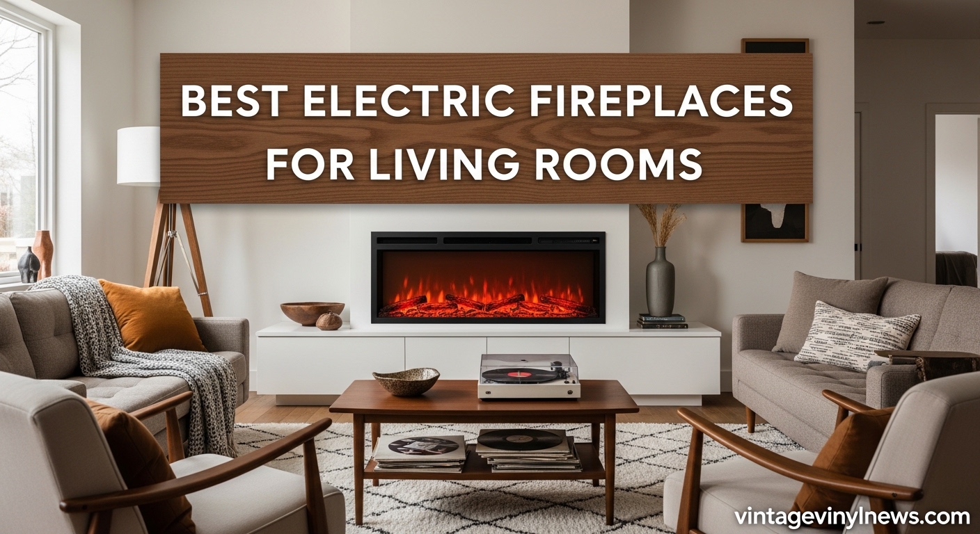 Best Electric Fireplaces for Living Rooms