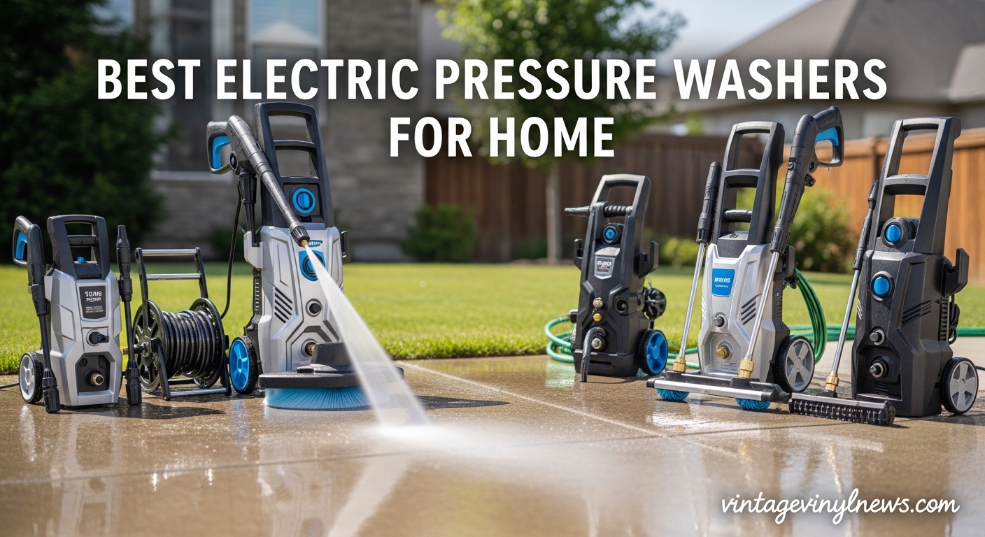 Best Electric Pressure Washers for Home