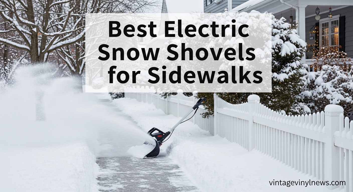 Best Electric Snow Shovels for Sidewalks