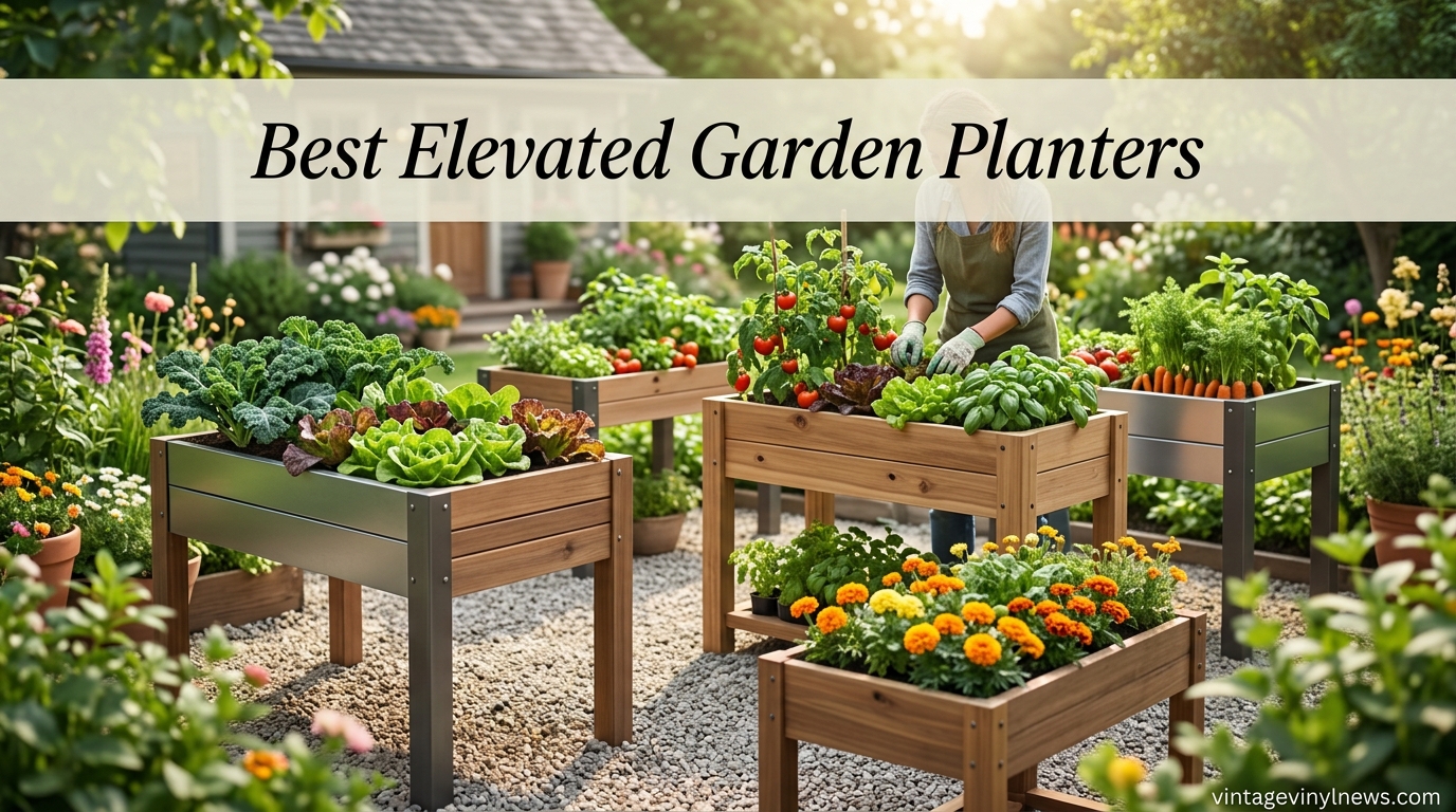Best Elevated Garden Planters