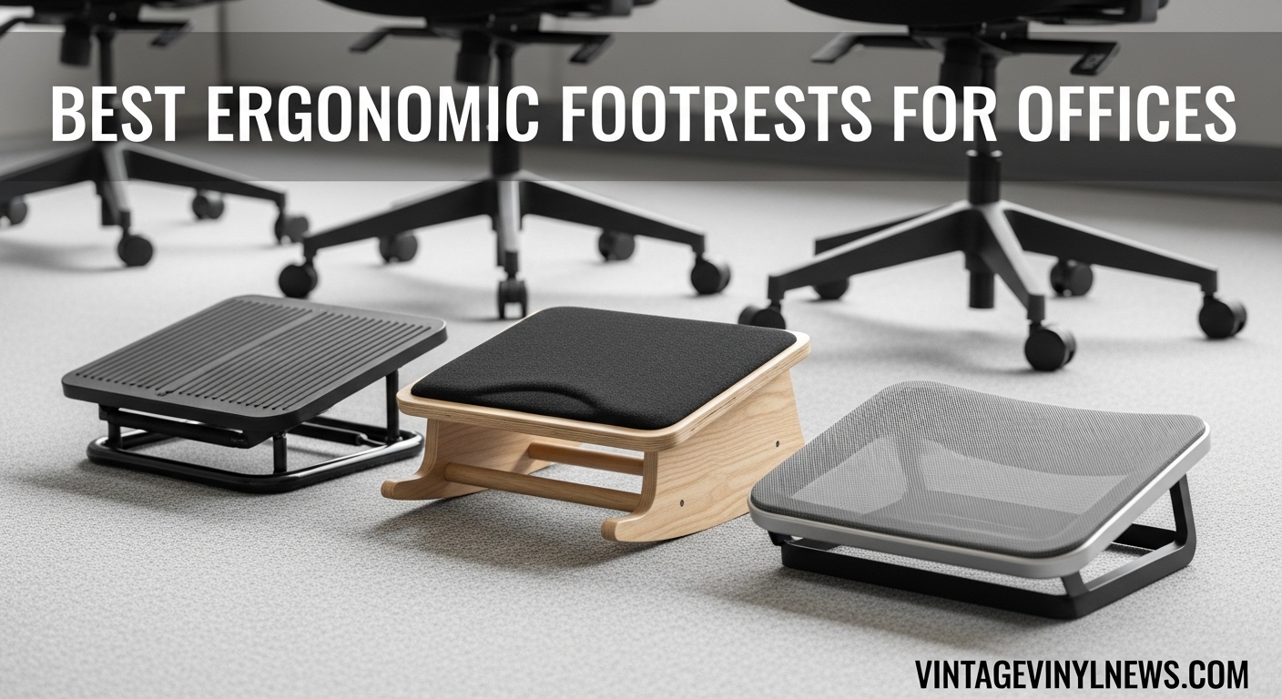 Best Ergonomic Footrests for Offices