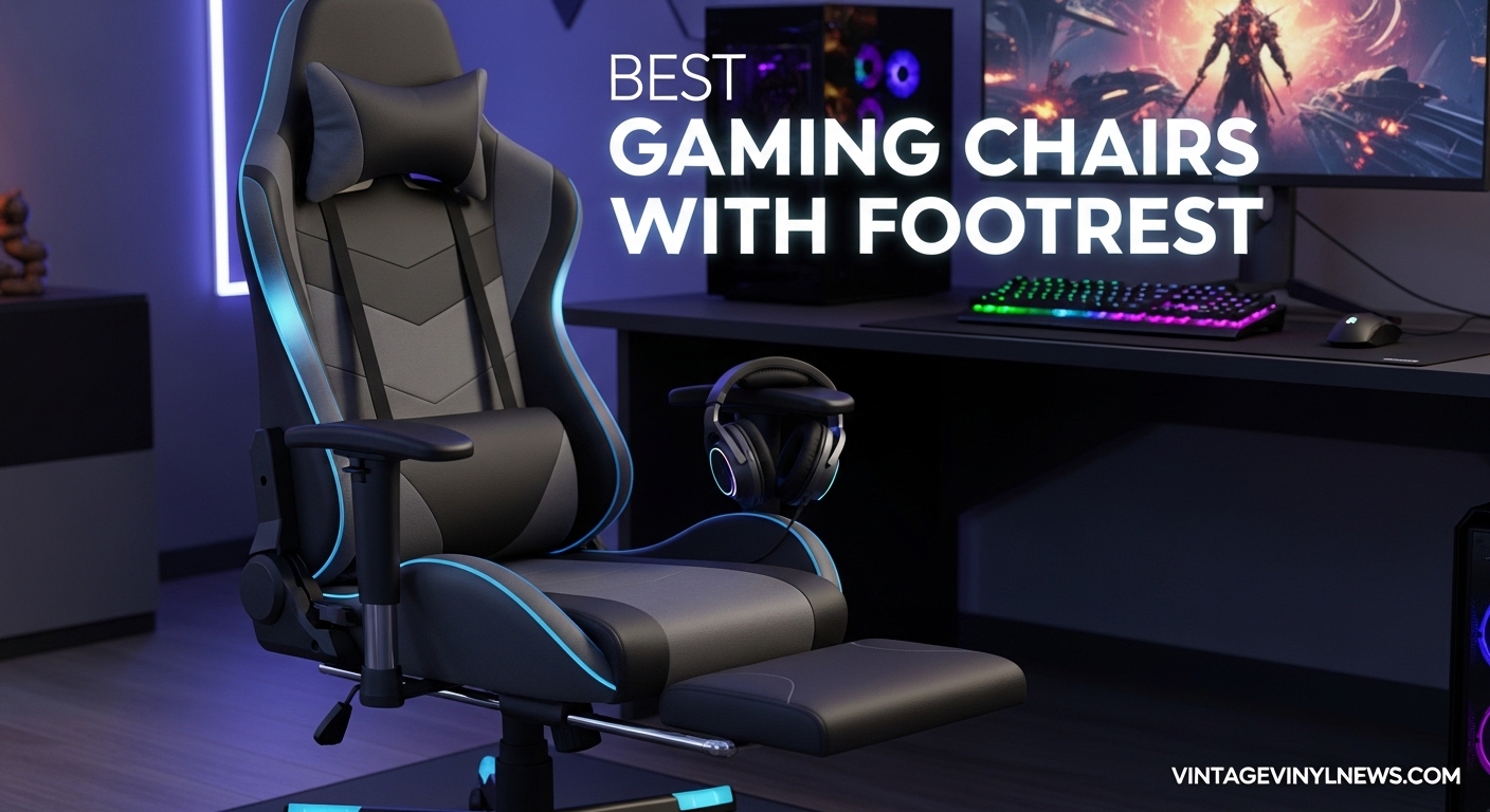 Best Gaming Chairs with Footrest