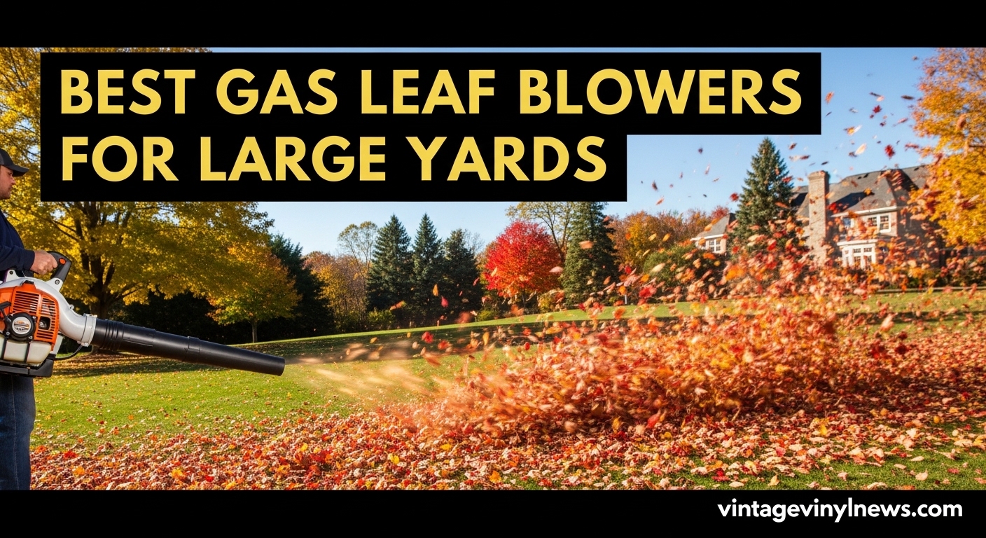 Best Gas Leaf Blowers for Large Yards