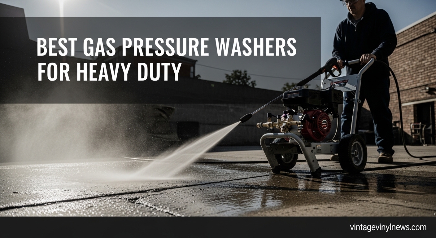Best Gas Pressure Washers for Heavy Duty