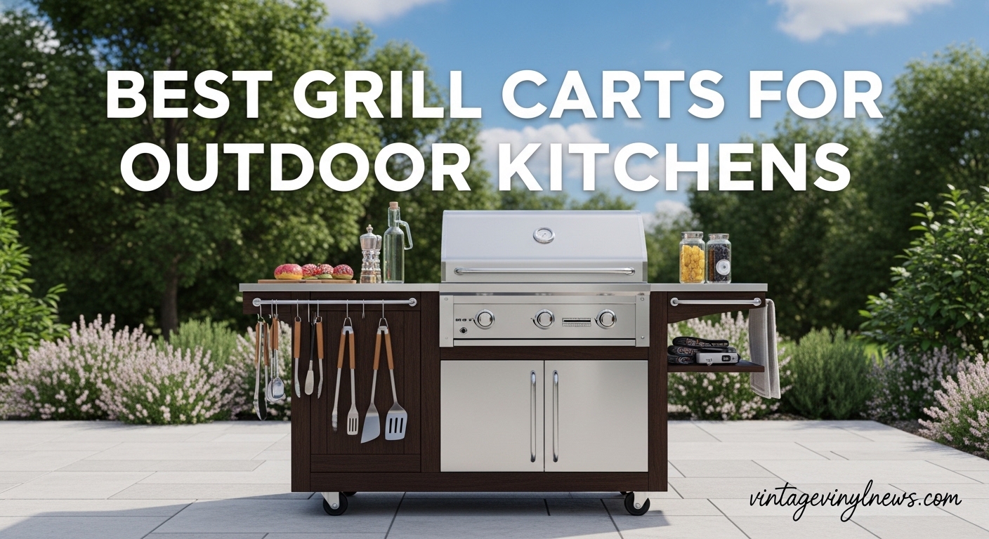 Best Grill Carts for Outdoor Kitchens