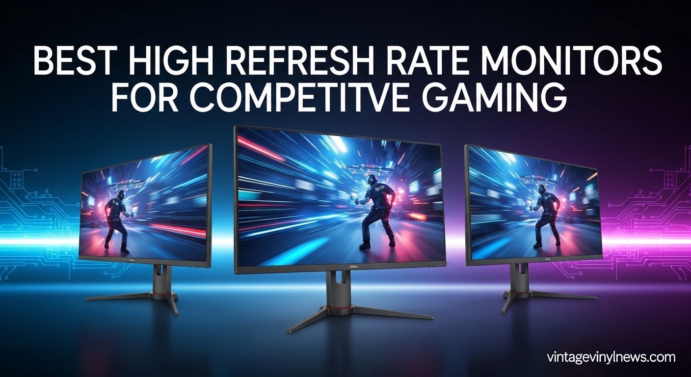 Best High Refresh Rate Monitors for Competitive Gaming