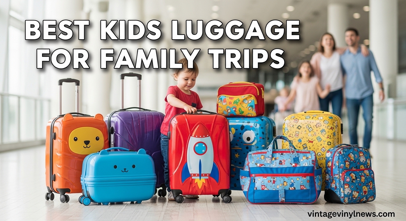 Best Kids Luggage for Family Trips