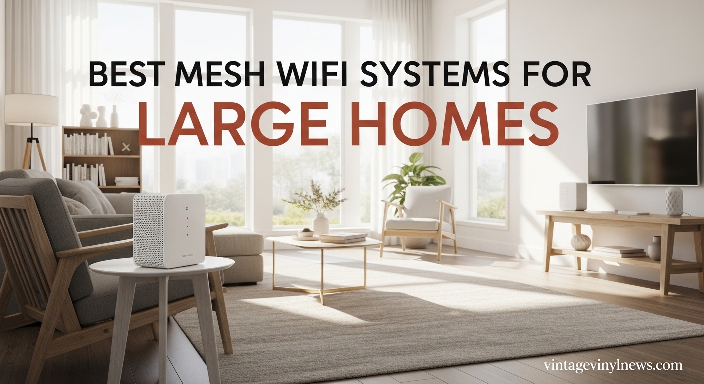 Best Mesh WiFi Systems for Large Homes